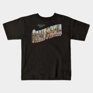 Greetings from California Kids T-Shirt